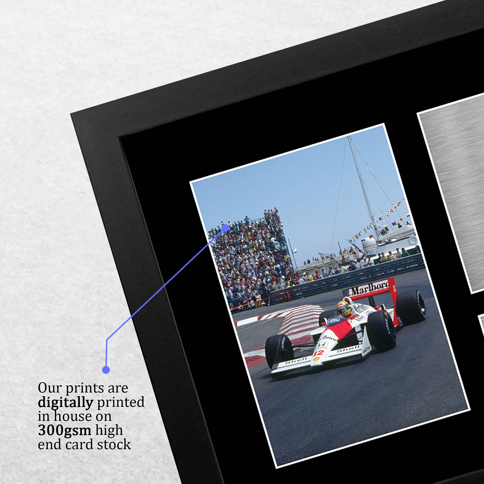 アイルトン・セナ サイン入り F1写真 Amazon.co.jp: HWC Trading FR A4 アイルトン・セナ フォーミュラ1